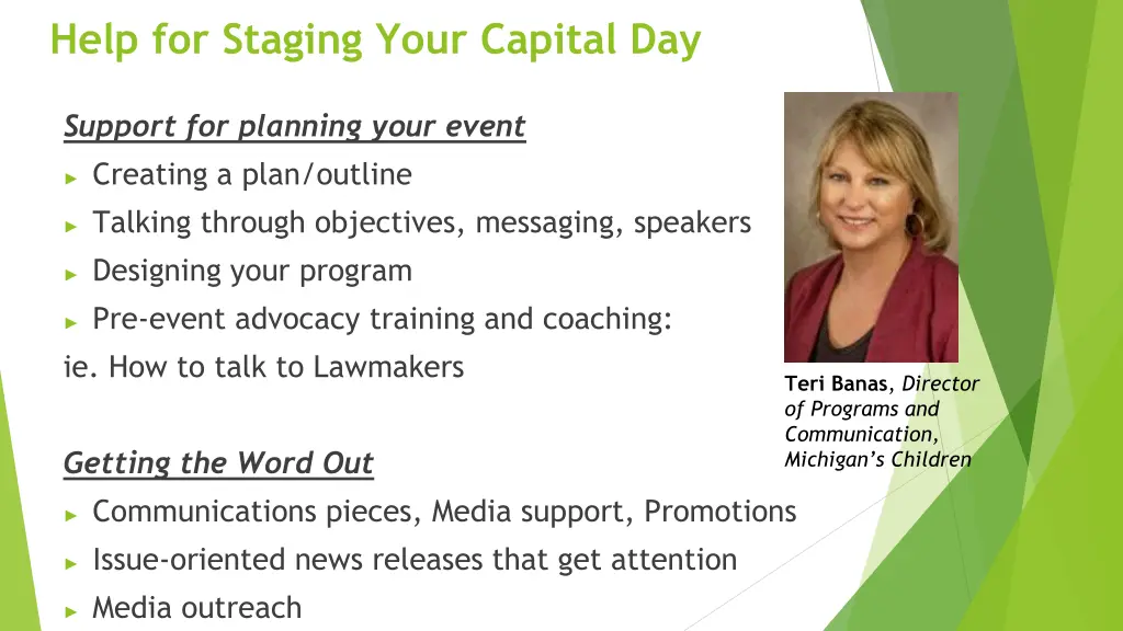 help for staging your capital day