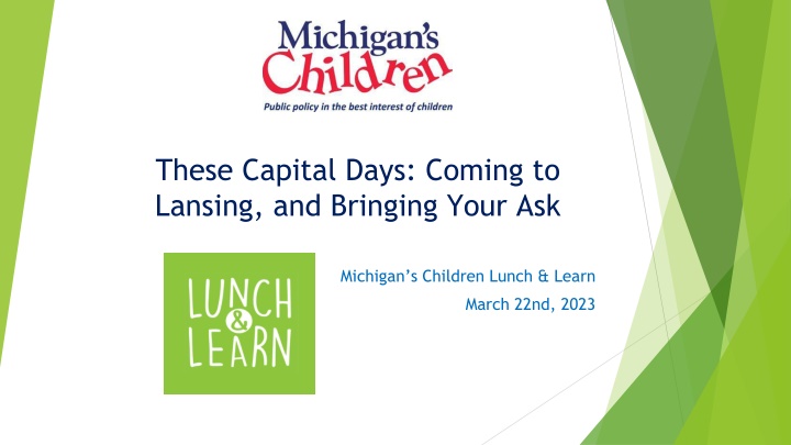 these capital days coming to lansing and bringing