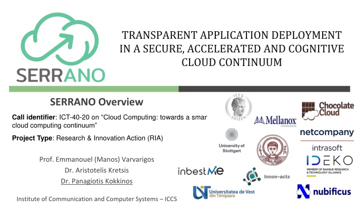 transparent application deployment in a secure