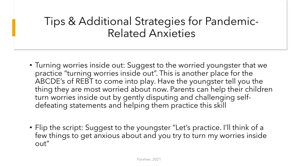 tips additional strategies for pandemic related 2