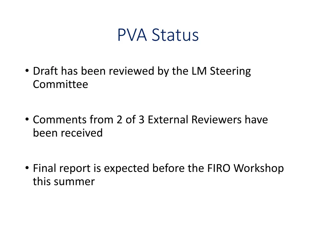 pva status