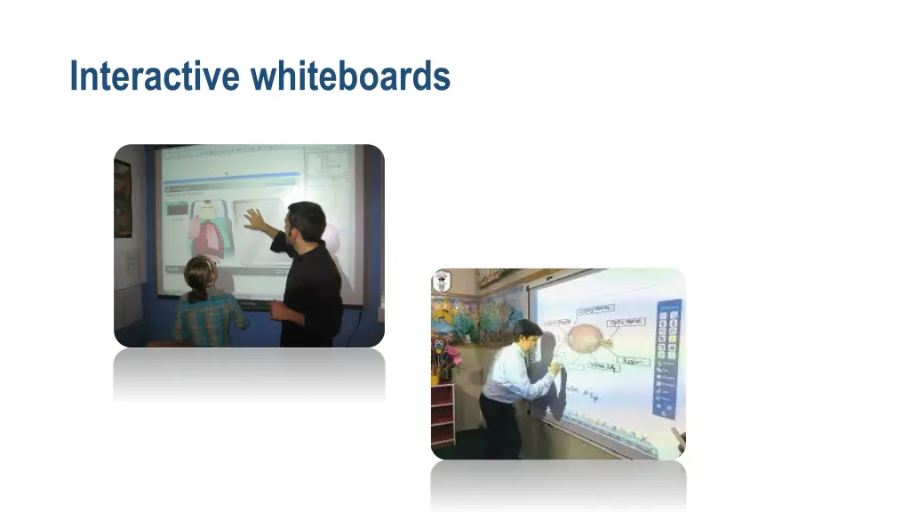 interactive whiteboards