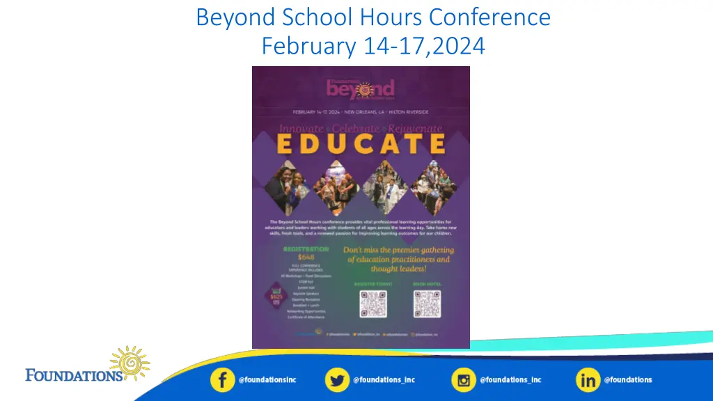 beyond school hours conference february 14 17 2024