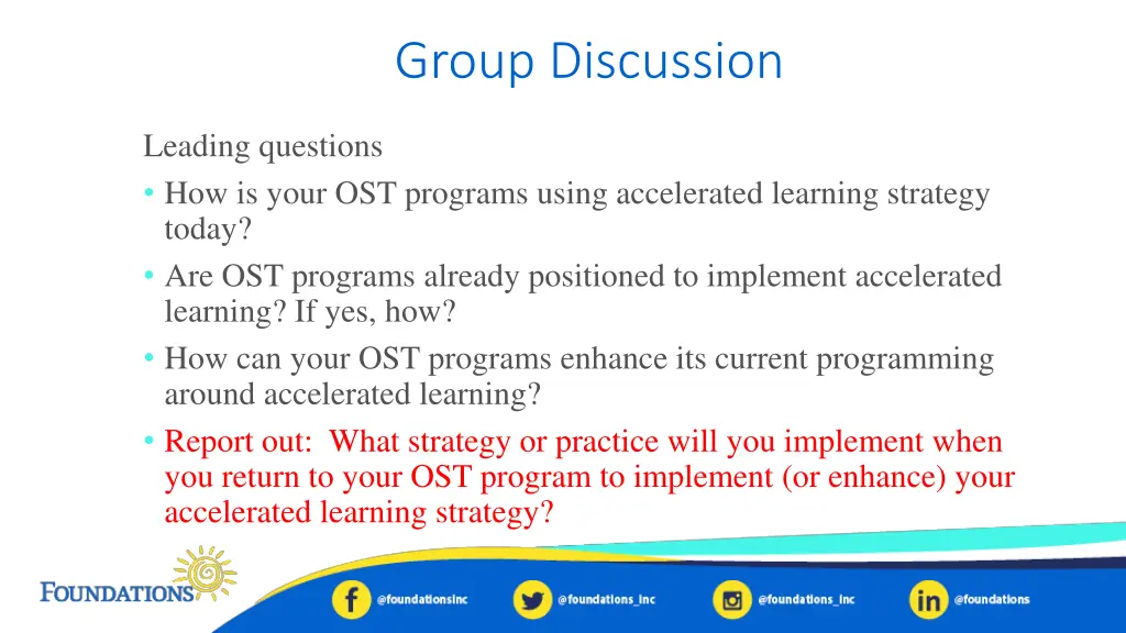 group discussion