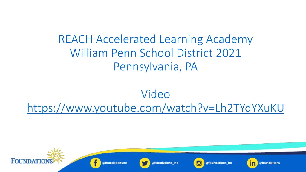 reach accelerated learning academy william penn