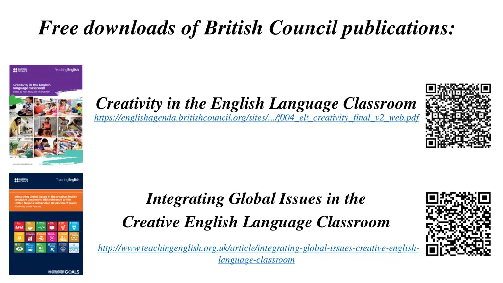 free downloads of british council publications