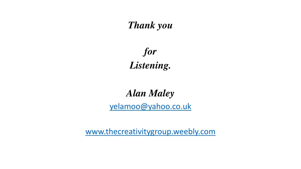 thank you