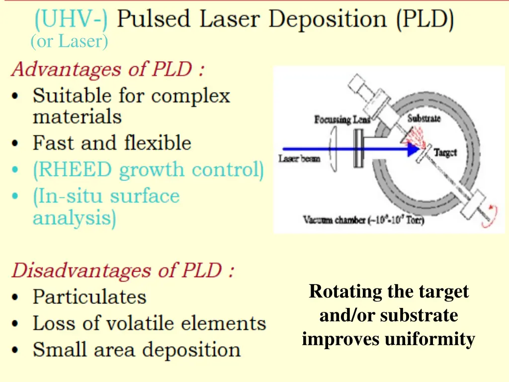 or laser 6
