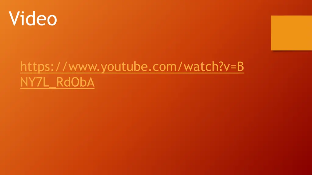 video