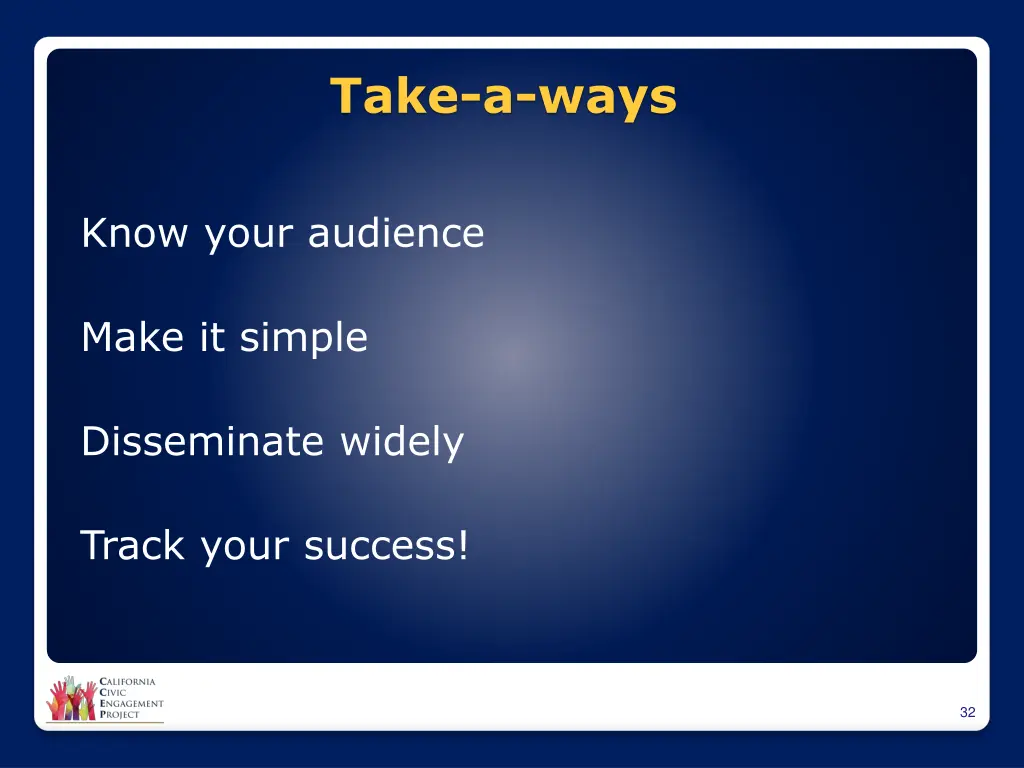 take a ways