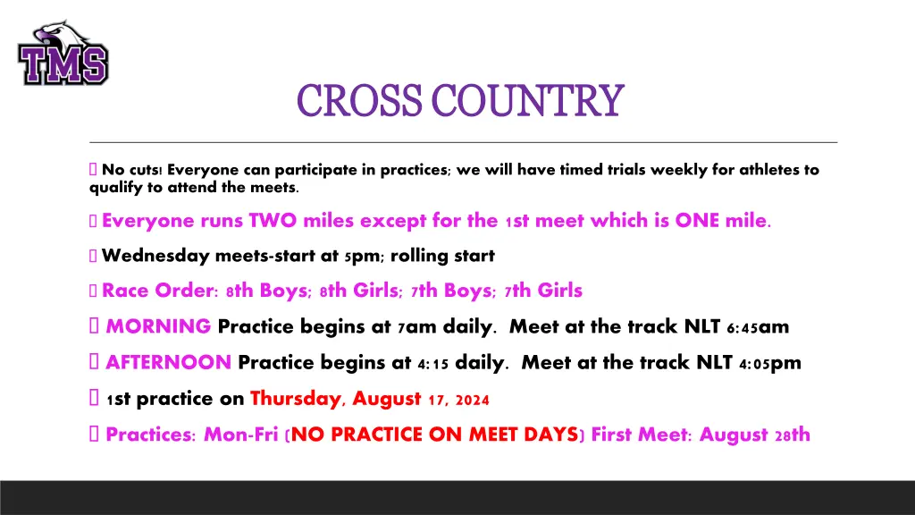 cross country cross country