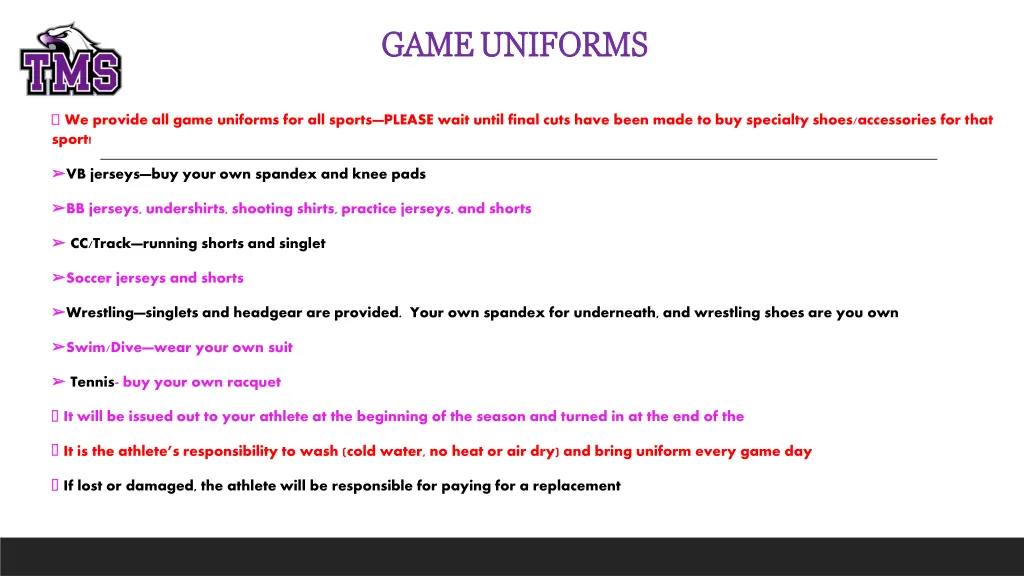 game uniforms game uniforms