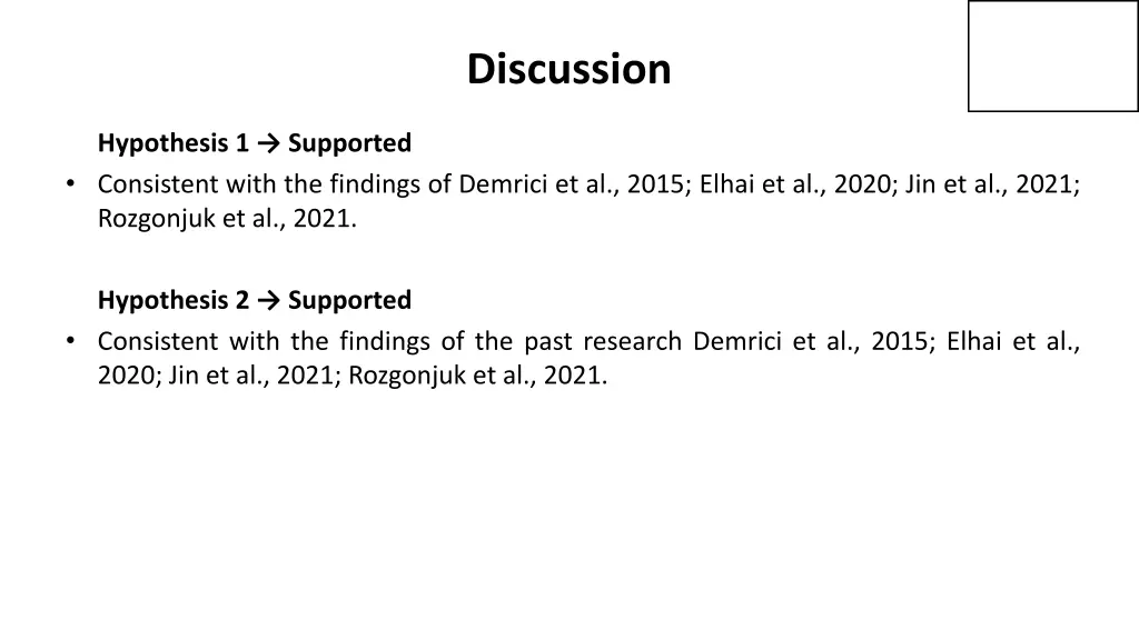 discussion