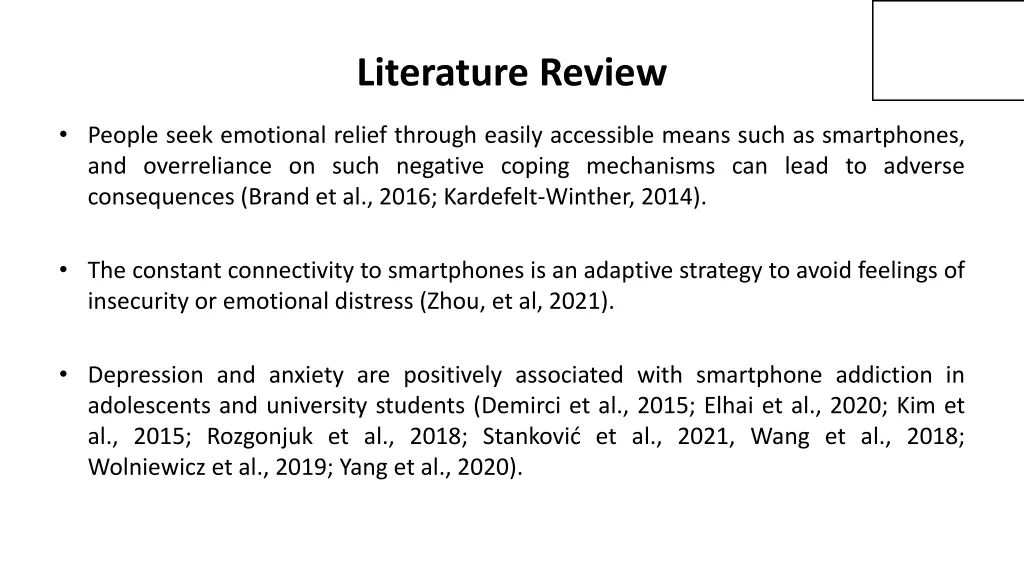 literature review