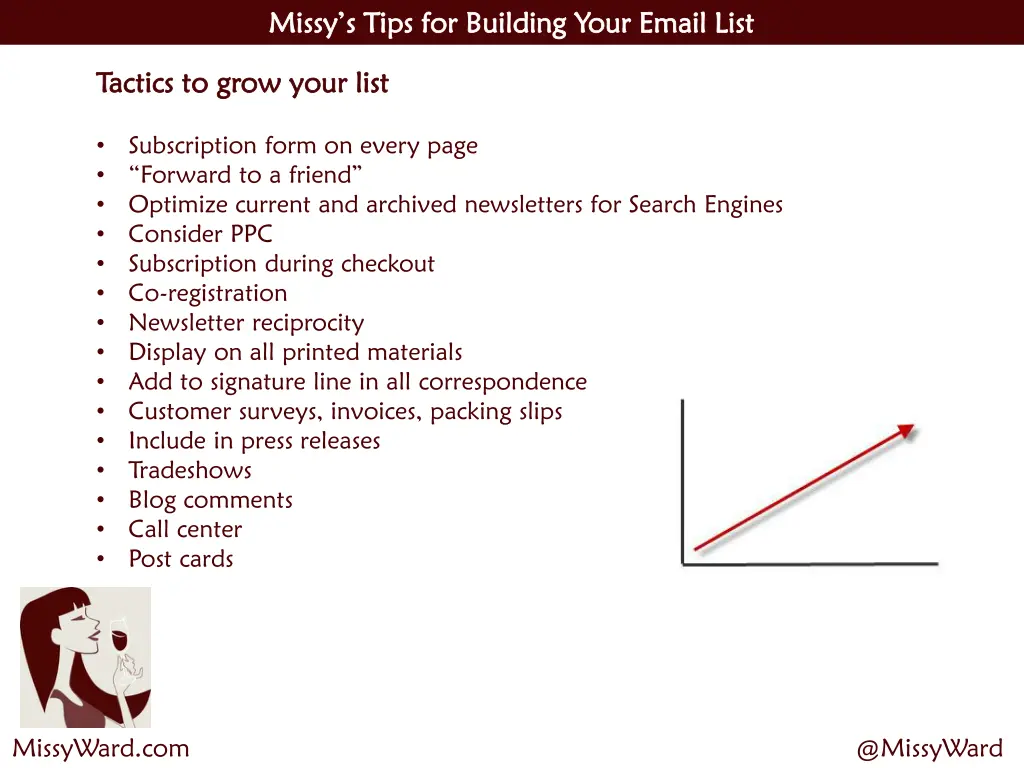 missy s tips for building your email list missy 4
