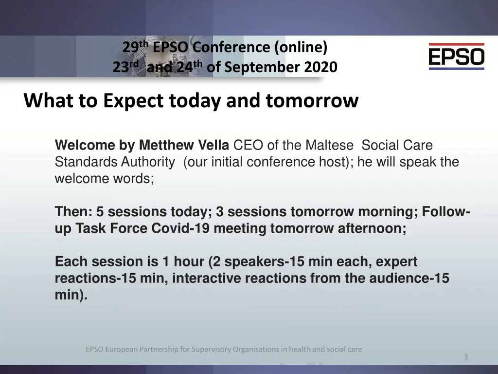 29 th epso conference online 1