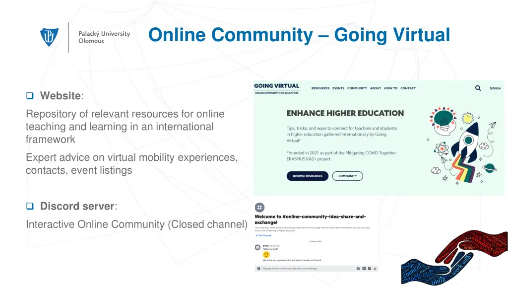 online community going virtual