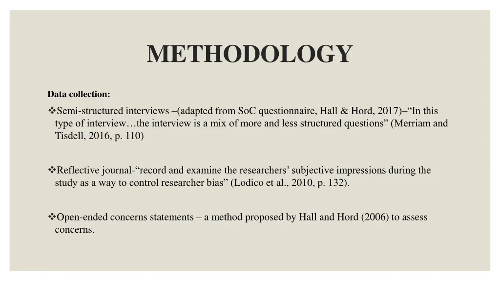 methodology 2
