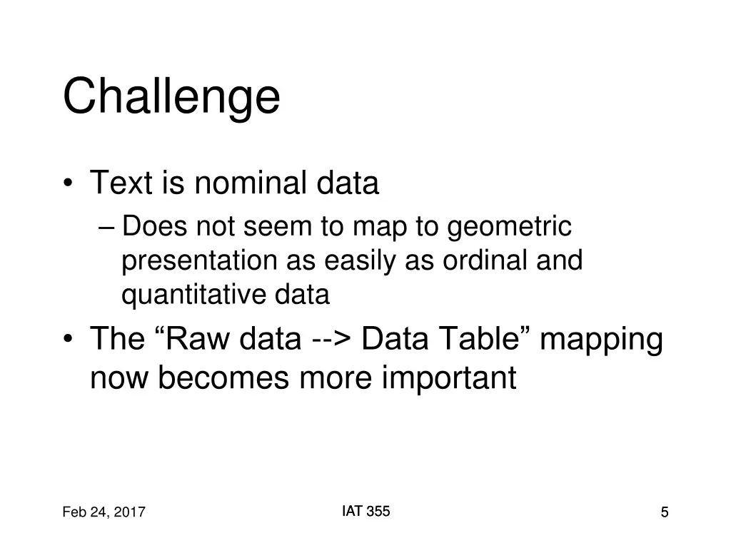 challenge