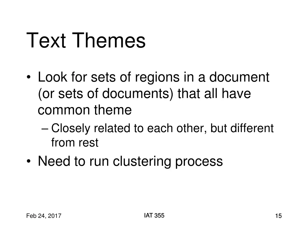 text themes