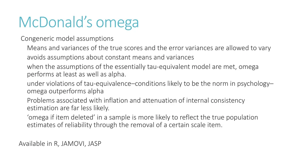 mcdonald s omega