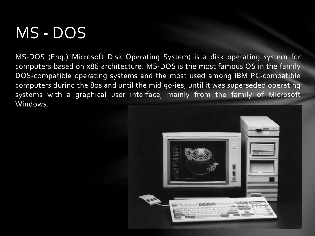 ms dos