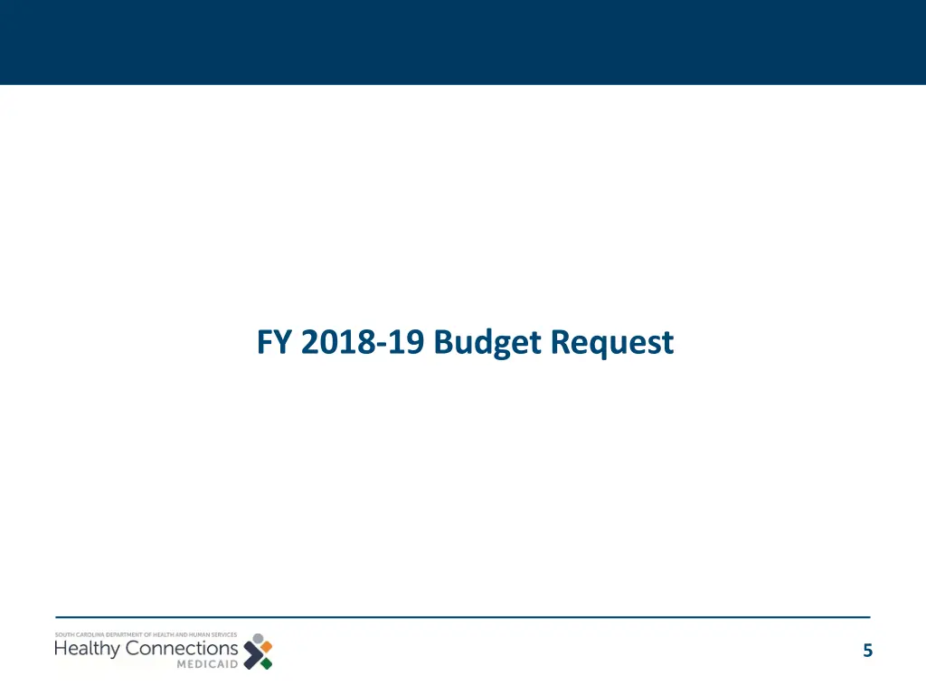 fy 2018 19 budget request