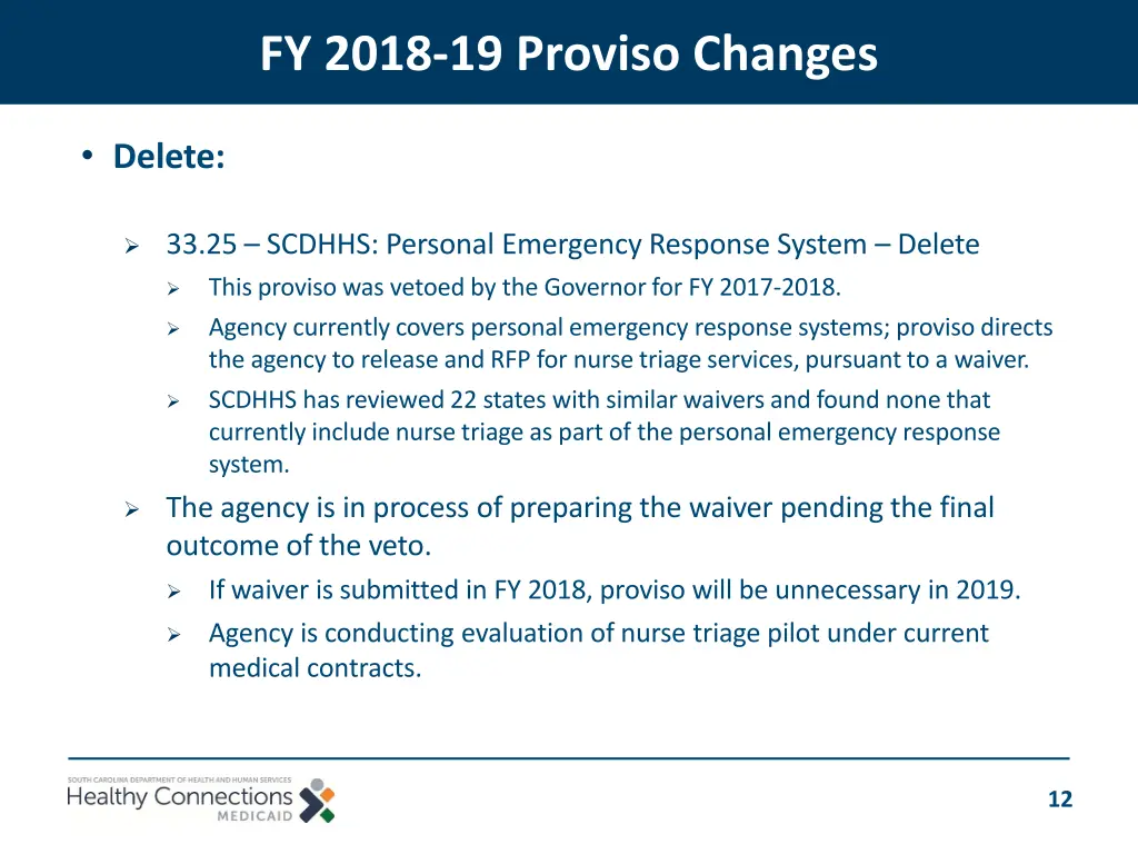 fy 2018 19 proviso changes 1