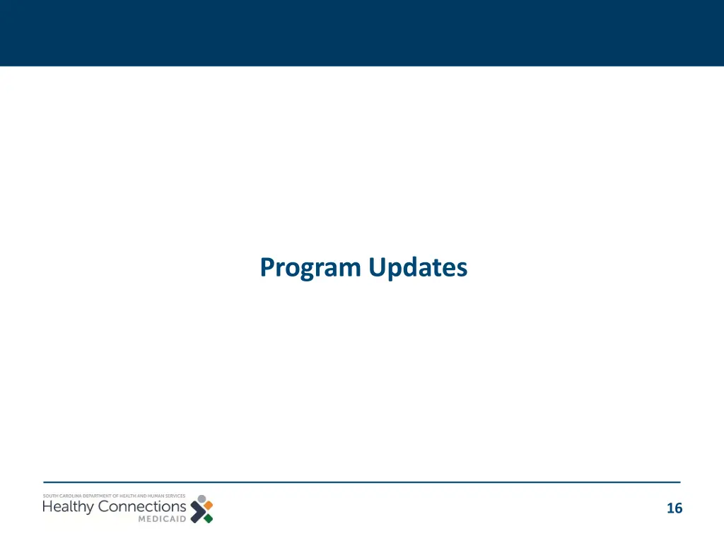 program updates