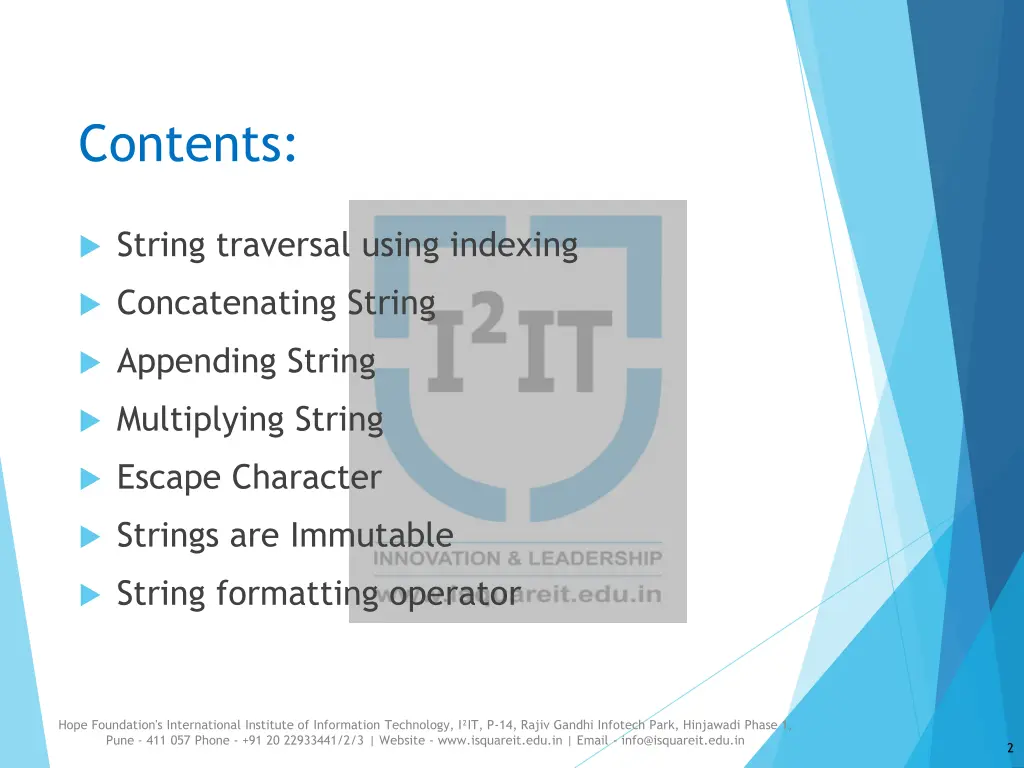 contents