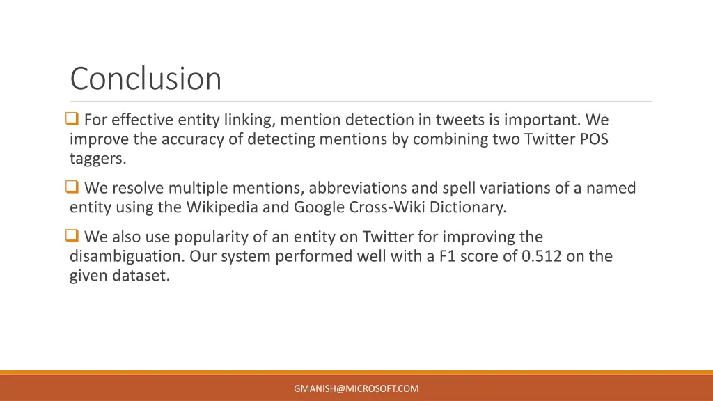 conclusion