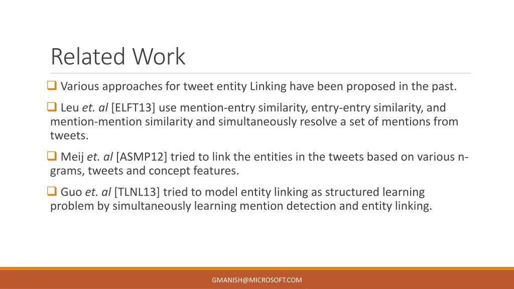 related work