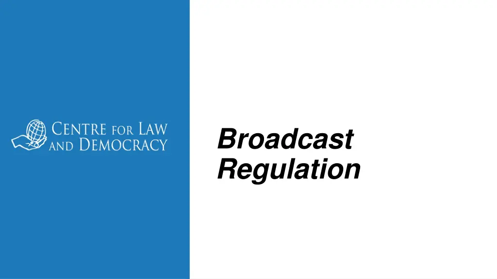 broadcast regulation