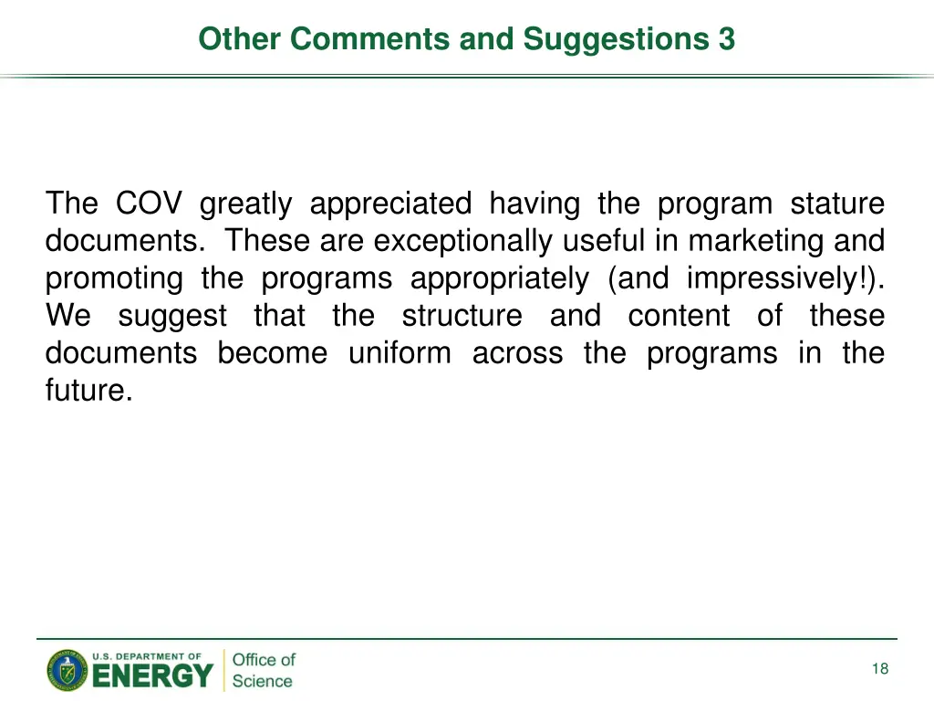 other comments and suggestions 3