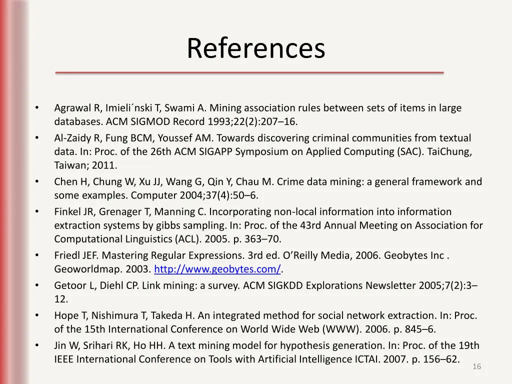 references