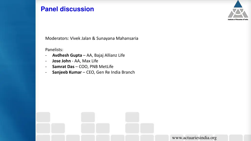 panel discussion