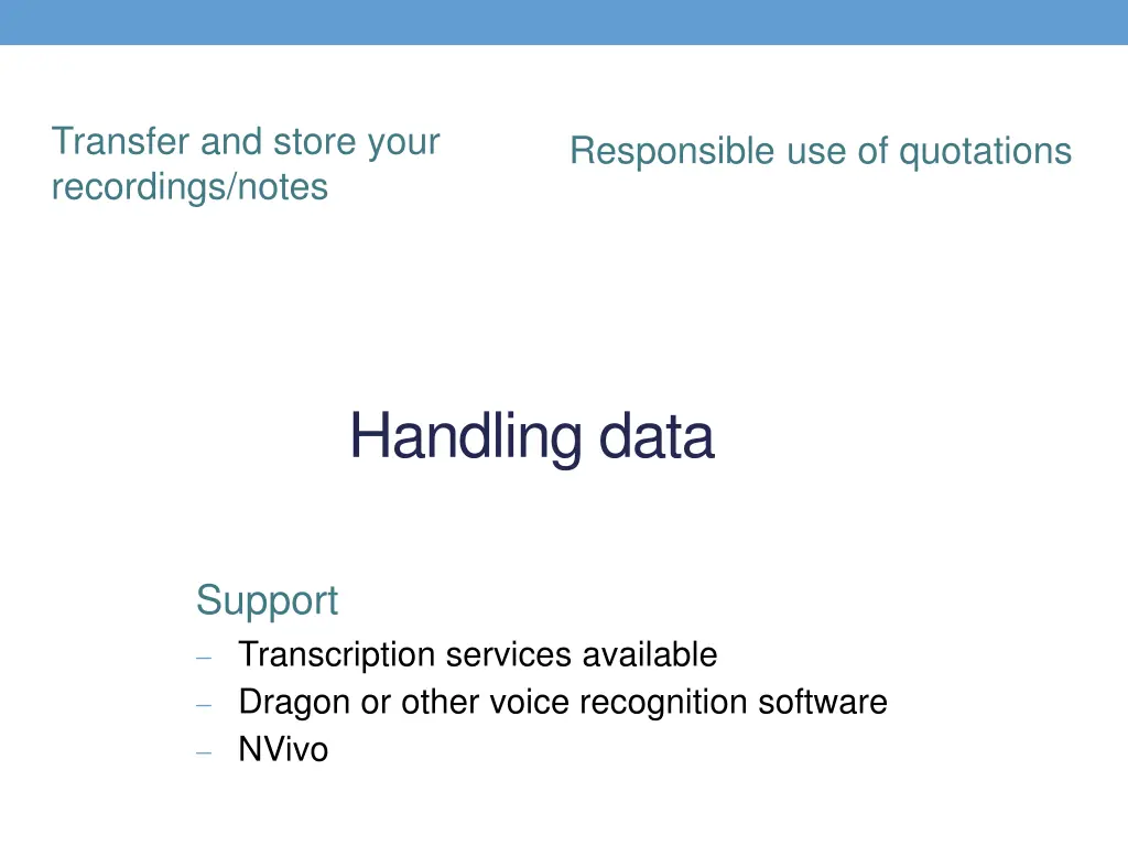 transfer and store your recordings notes