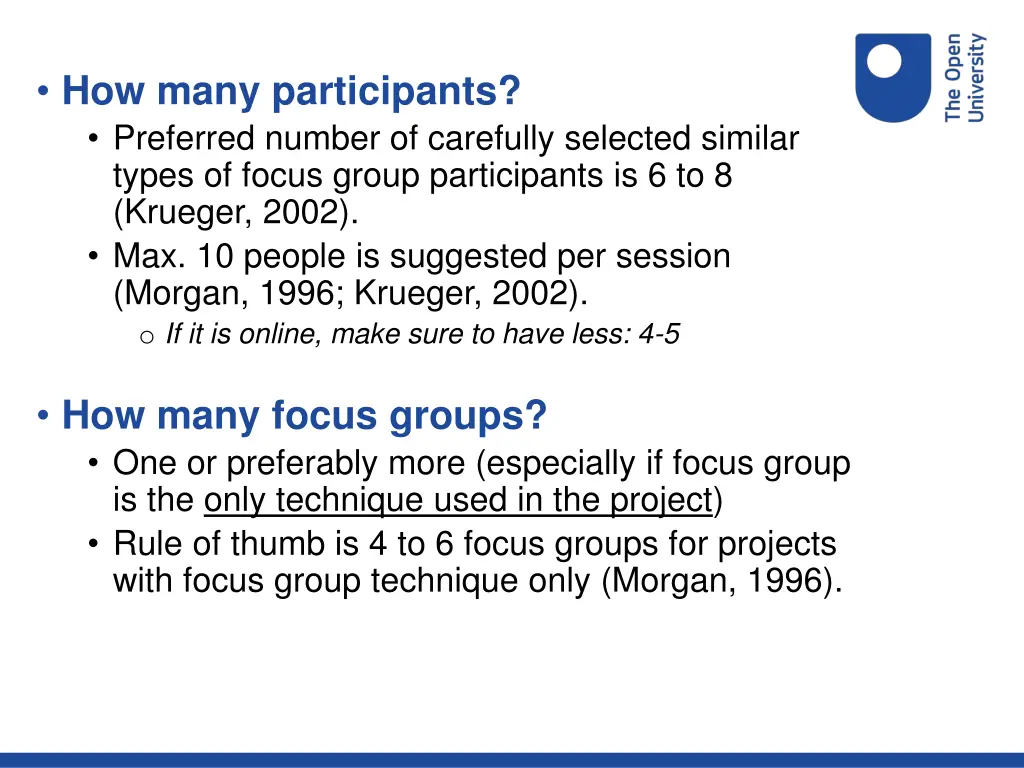 how many participants preferred number