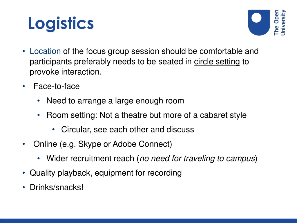 logistics