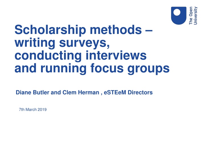 scholarship methods writing surveys conducting