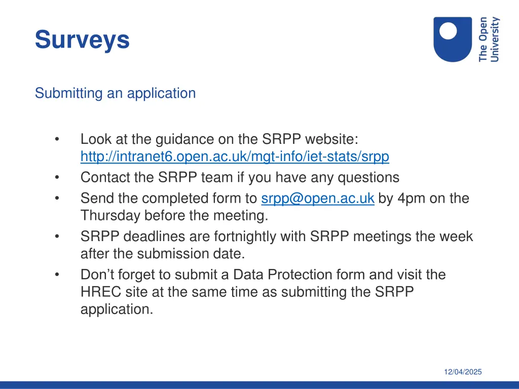 surveys