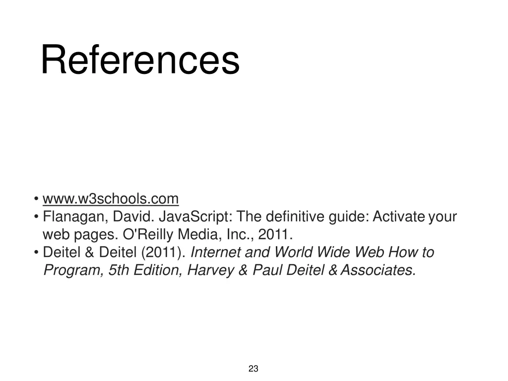 references
