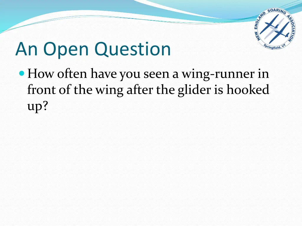 an open question