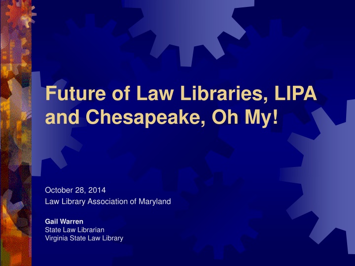 future of law libraries lipa and chesapeake oh my