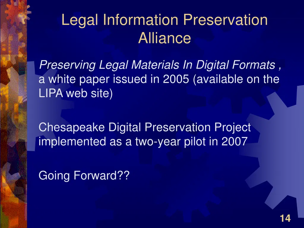 legal information preservation alliance