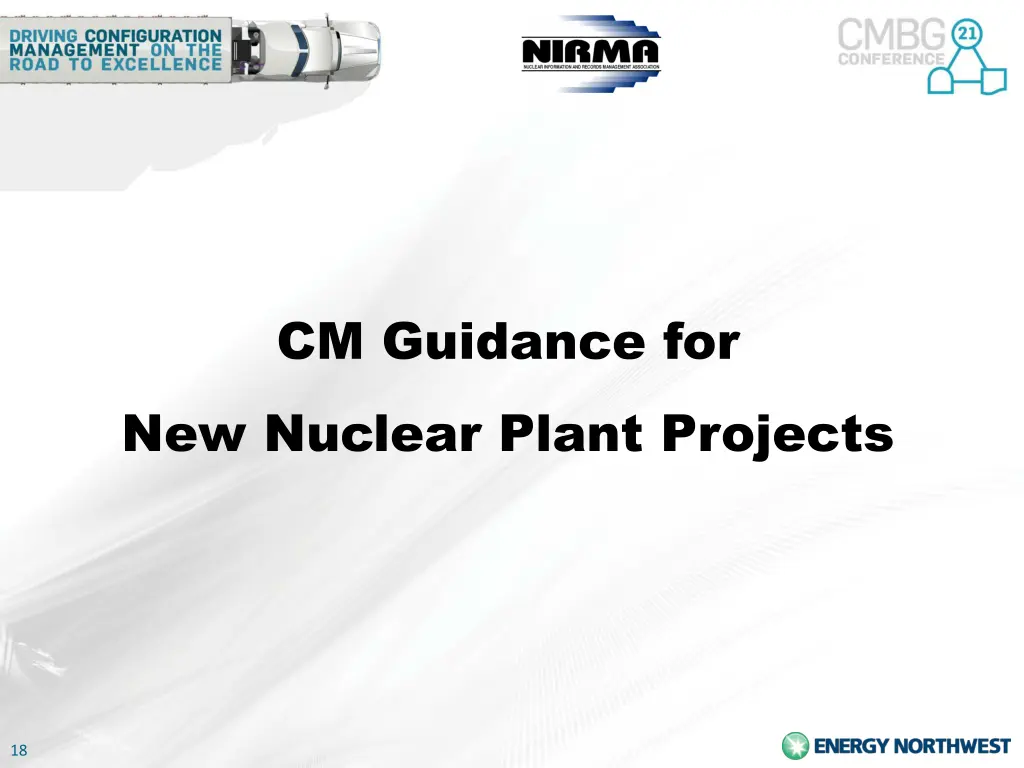 cm guidance for new nuclear plant projects