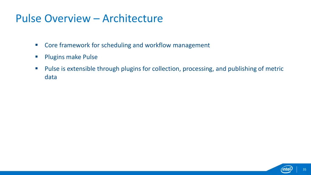 pulse overview architecture
