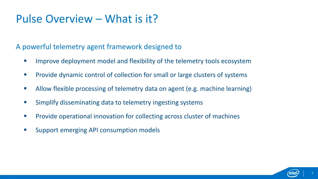 pulse overview what is it