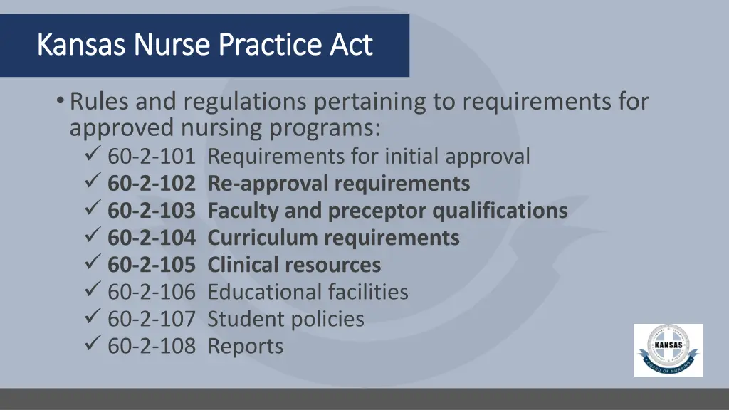 kansas nurse practice act kansas nurse practice 1