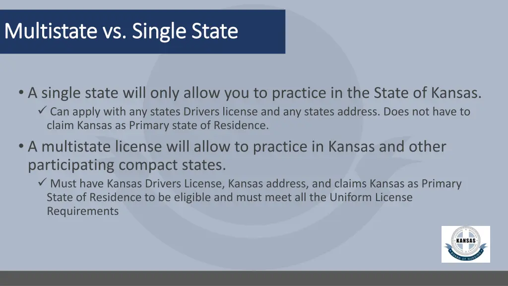 multistate vs single state multistate vs single